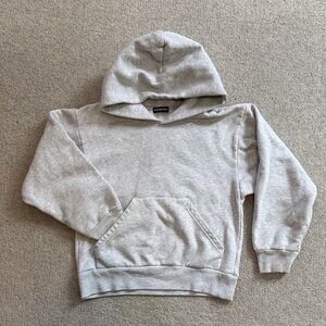 Balenciaga Light Gray Kids Hoodie